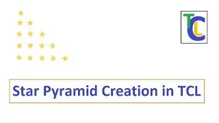 Simpe Star Semi-Pyramid in TCL | TCL