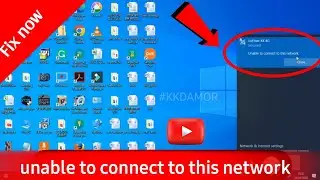 unable to connect to this network windows 10 jiofiber