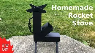 How to make a rocket stove 🔥🔥🔥