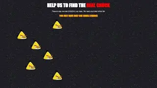 Very simple game using HTML only 