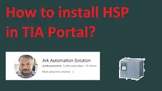 How to Install HSP  in TIA Portal