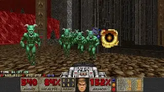 Doom 2 - Osterity (Map 3: Kliimate Monitqoring): UV-Max (WAD Author: Big Ol Billy)