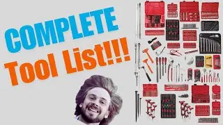 Every Tool You Need To Start Working on Cars