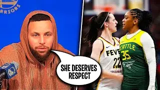 Steph Curry SPEAKS OUT On Caitlin Clark Getting Disrespected By The WNBA