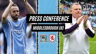 Mark Robins and Liam Kelly preview Championship Play-Off clash with Middlesbrough | Press Conference