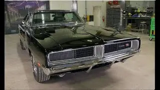 1969 HEMI CHARGER DREAM CAR IN TX9 TUXEDO BLACK IS DONE AND STUNNING!