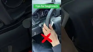 The correct use of the turn signal! Novice teaching#car #driving #tips #tutorial #fyp  #beginners