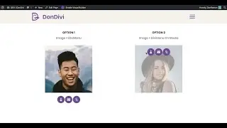 Image Overlay Icons to open Popups or any URL - DiviMenus On Media