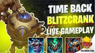 BLITZCRANK TIME BABY - Wild Rift HellsDevil Plus Gameplay