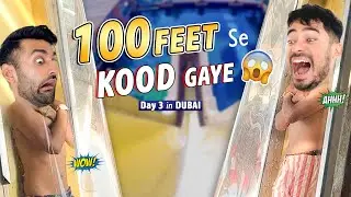 Almost FAINTED on the World's SCARIEST WATER RIDE 😱| Dubai Vlog Day 3 |Funyaasi YT 