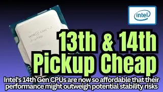 Intel 14th CPUs Selling for Cheap #intel #14900k #corei9 #cpu @3DGAMEMAN