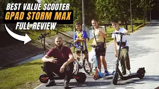 Best value Electric scooter 2023? GPad Storm Max Review I Speed I Range test I Battery
