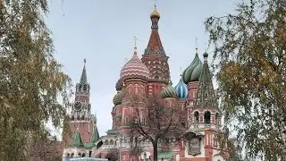 Москва. Красная площадь. Спасская башня. Мурашки от ... страха или Боятся ли люди ехать в Москву?