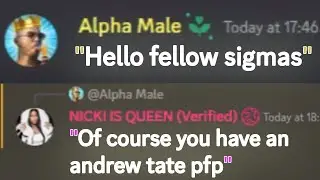 Trolling As An ANDREW TATE FANBOY On Discord