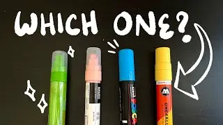 the BEST acrylic marker | Liquitex | Posca | Molotow | Montana
