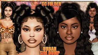 URBAN SIM DUMP 92 💎 - CC & SIM DOWNLOAD | Sims 4 CAS