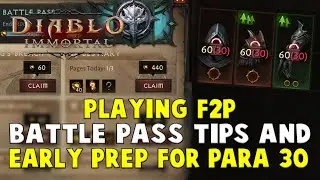Battle Pass Tips And Why Grind Hell 2 Gear Early For F2P In Diablo Immortal