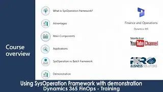 How to develop batch processes using SysOperation Framework in Dynamics 365 Finance and Operations