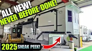 NEVER DONE BEFORE! Destination Fifth Wheel RV! Forest River Wildwood ROOST43