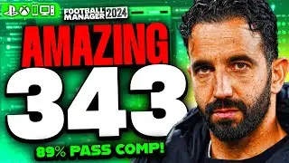Amorim's AMAZING 343 FM24 Tactics! | Insane Results | FM24 Best Tactics!