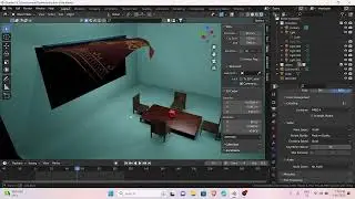 Game Developer Basics Objects Creation, Wind Curtains, Clouds, Scene