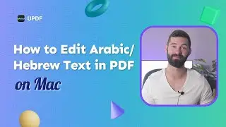 How to Edit Arabic/Hebrew Text in PDF on Mac