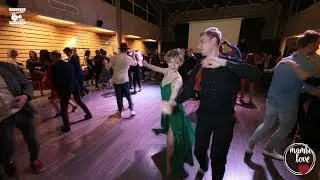 Irina Elokhova & Anton Shcherbak - social dancing @ Mambolove