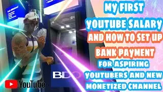 MY FIRST YOUTUBE SALARY! ANG AKING UNANG SWELDO SA YOUTUBE! AND HOW TO SET UP BANK PAYMENT METHOD!