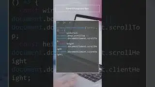JS   How to show page scroll progress 