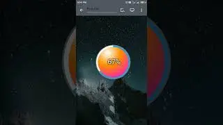 New Loader Animation design using html CSS and JavaScript percentage timer