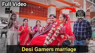 Desi Gamers marriage Full video With Total Gaming 😱🔥 !! 