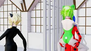 MMD Miraculous X Vocaloid Bunny Wife Insurance