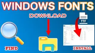 Need new fonts for Windows?!? Bored with regular fonts??? 