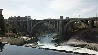 Spokane Falls, WA (DJI Mavic Pro 4K footage)