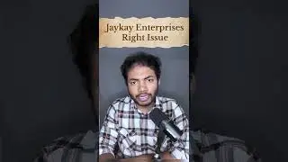Jaykay Enterprises Right Issue🔥| Last Date to Apply #ipo #buyback #shorts #rightissue