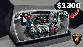 NEW MOZA Lamborghini Essenza SCV12 SIM Racing Wheel REVIEW