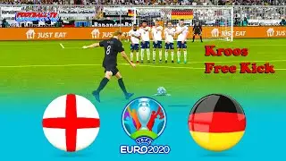 ENGLAND vs GERMANY - UEFA EURO 2020 - PES 2021 Gameplay - Match PC