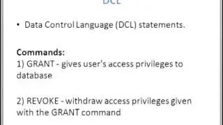 Oracle SQL For Beginners   DDL   DML   DCL   TCL   Quick Learning