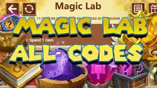 MAGIC LAB ALL CODES | WORKING | CASTLE CLASH 2020