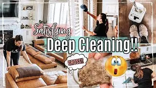 SATISFYING!! DEEP CLEANING NEGLECTED AREAS :: SATISFYING DEEP CLEAN WITH ME 2021