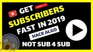 How To Get Subscribers On YouTube Fast! (New 2019 Hack Strategy)