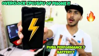 OVERCLOCK Your Phone CPU/GPU🔥for Zabardast Performance ft. RN7/7Pro...|Overclock Android Phone