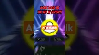 Snapchat AI Posted Story (why did my ai post on snapchat)  #snapchatai