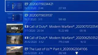 PS4 How to Find Saved Videos/Screenshots NEW!