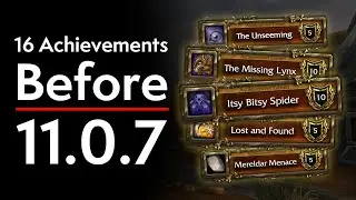 16 Must-Do Achievements to Unlock the Meta Mount Fast in 11.0.7!