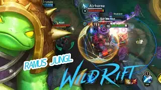 Wild Rift RAMUS JUNGL Gameplay Builds and Runes