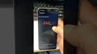 tecno camon 18t CH6H fingerprint sensor not working how to test 