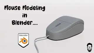 3D Mouse Modeling In Blender Step-By-Step I  Product/Hard Surface Modeling for beginners-mds design
