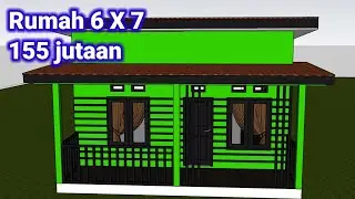 Rumah 6X7 lengkap dengan biaya #shorts