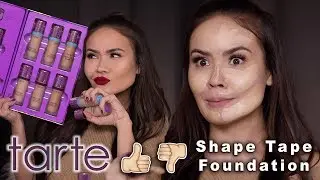 TARTE SHAPE TAPE FOUNDATION HONEST REVIEW | Maryam Maquillage